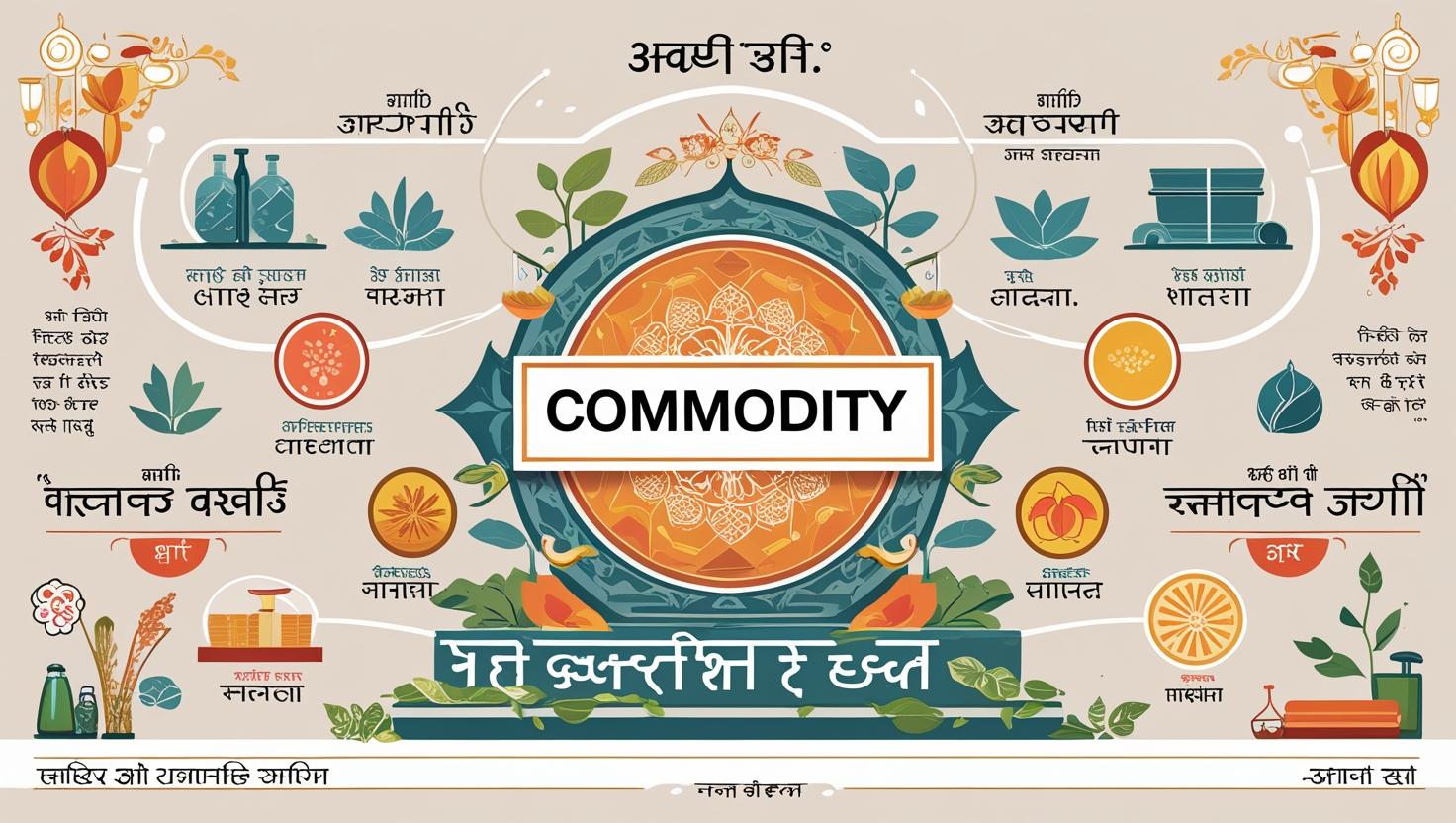 कमोडिटी का अर्थ हिंदी में