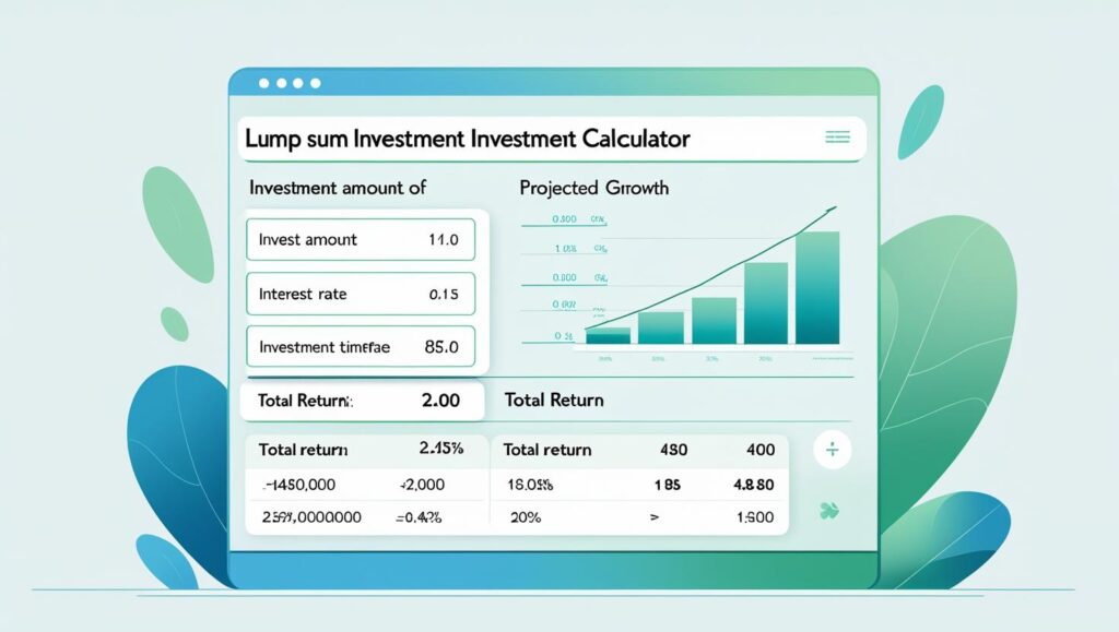 Lump Sum Investment Calculator