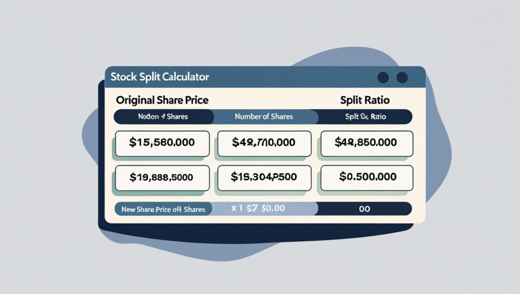 Stock Split Calculator